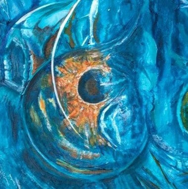 The Light Finds A Way Through - Original Painting by Alison Boothroyd