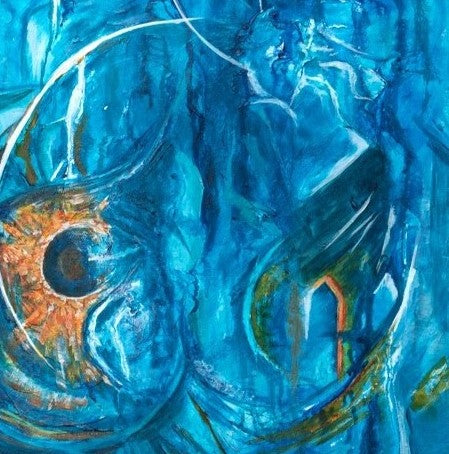 The Light Finds A Way Through - Original Painting by Alison Boothroyd