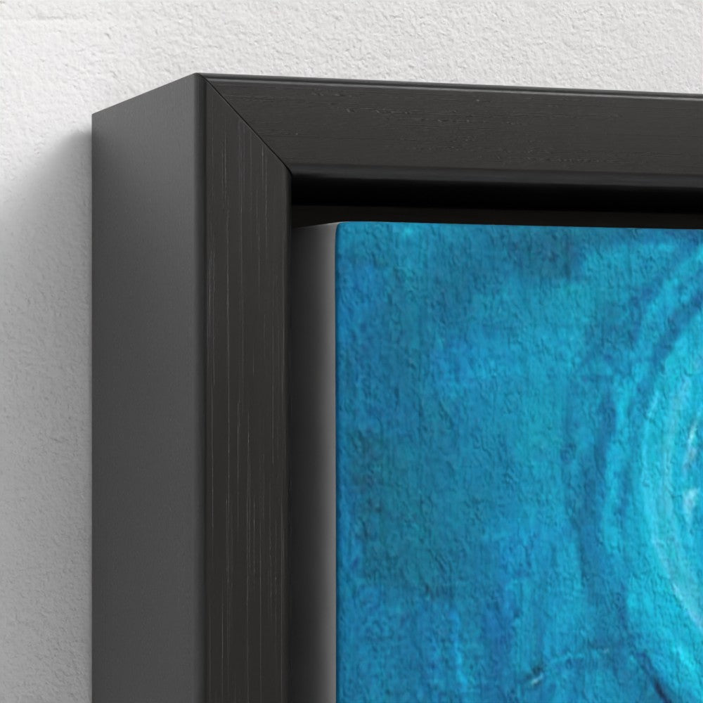 The Light Finds a Way Through - Fine Art Print on Canvas