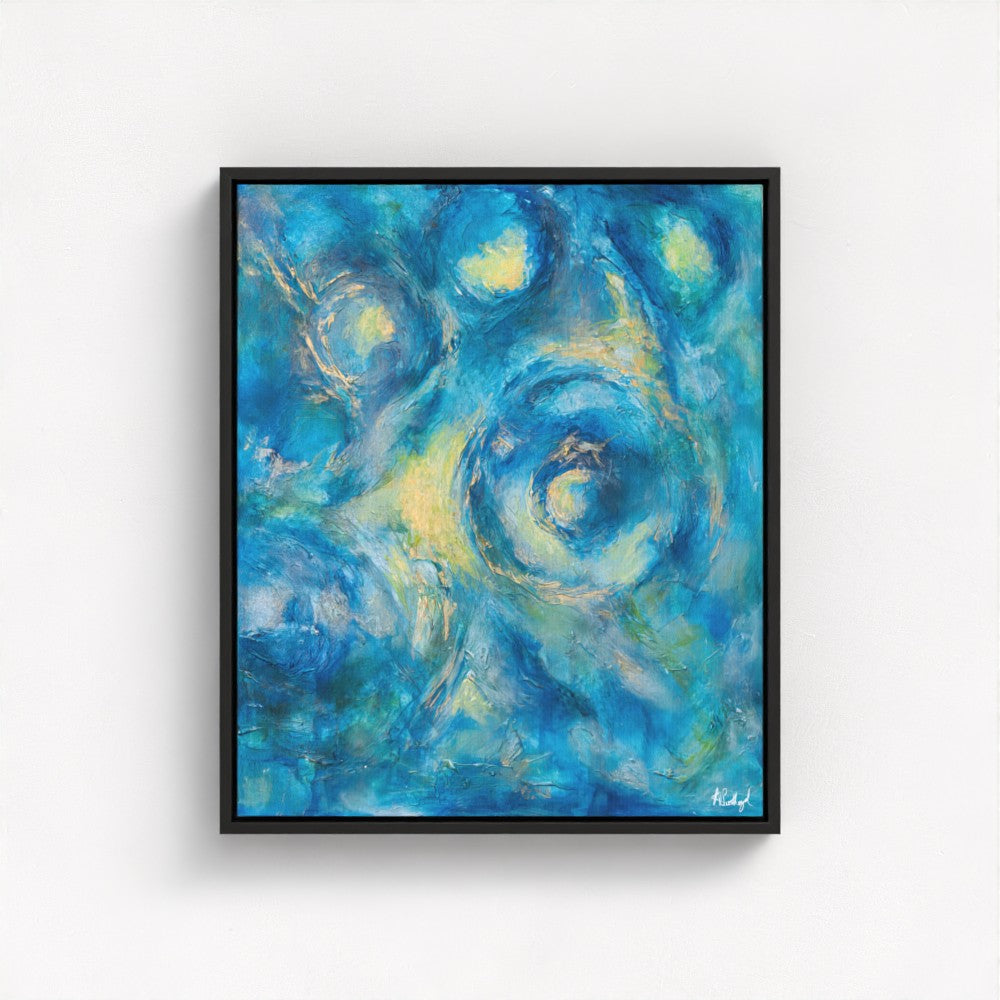 The Light Keeps on Moving - Fine Art Print on Canvas