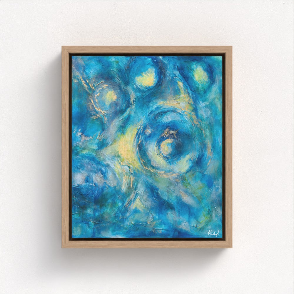 The Light Keeps on Moving - Fine Art Print on Canvas