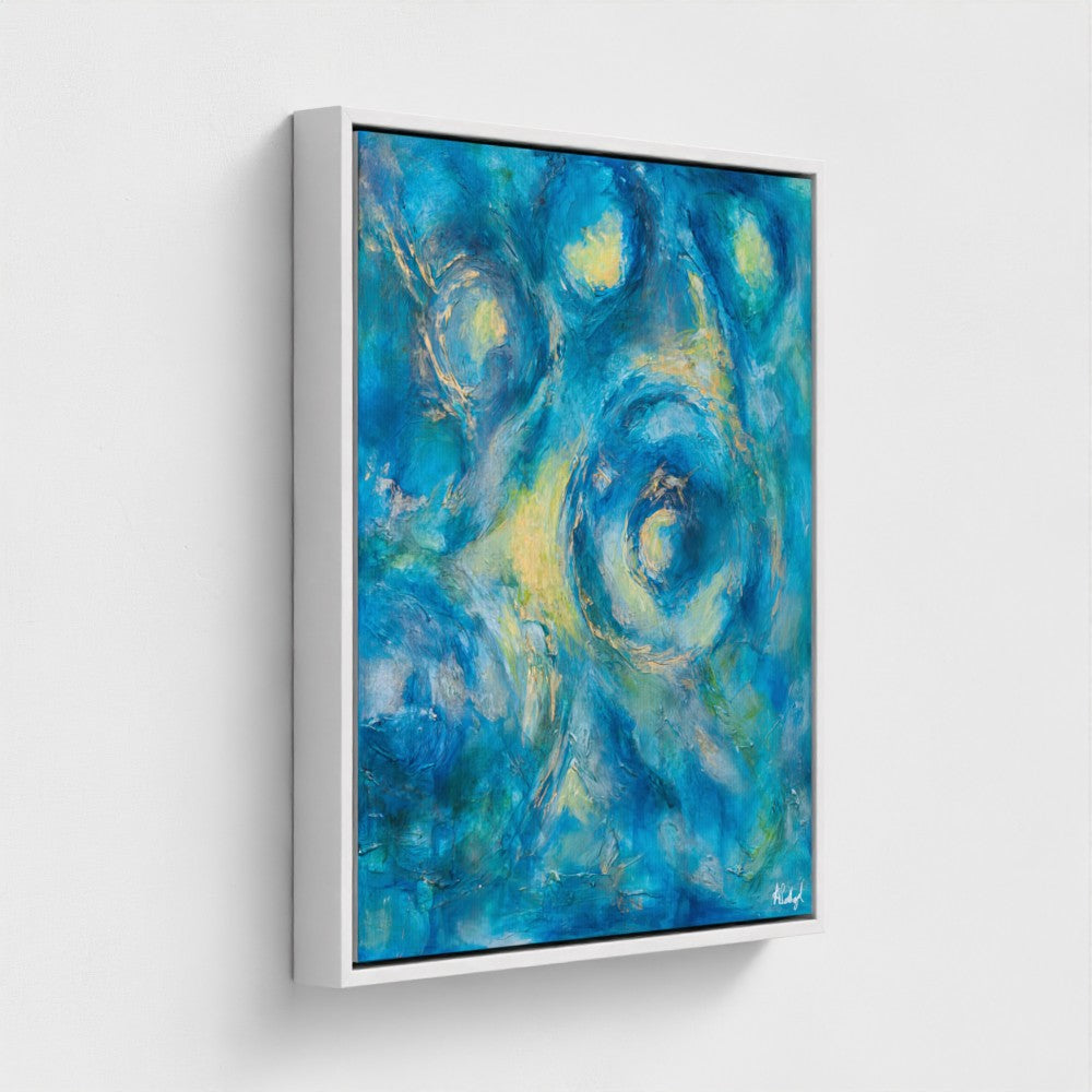 The Light Keeps on Moving - Fine Art Print on Canvas