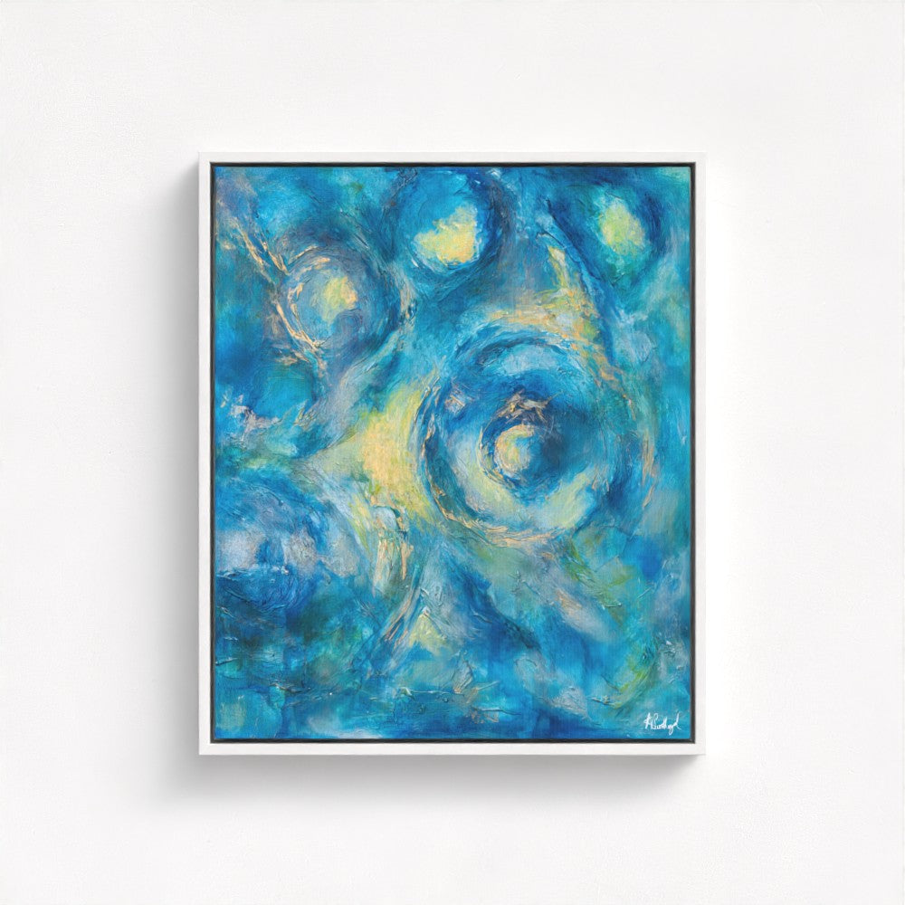 The Light Keeps on Moving - Fine Art Print on Canvas