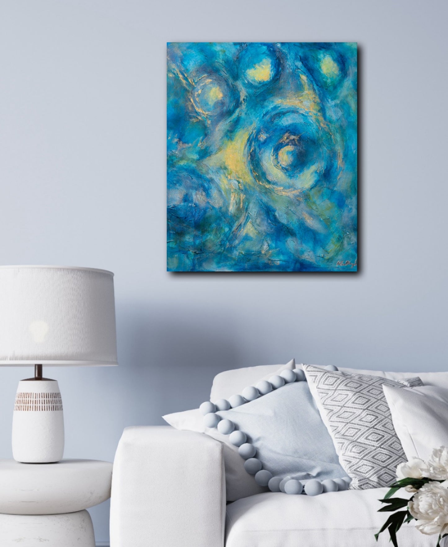 The Light Keeps on Moving - Fine Art Print on Canvas