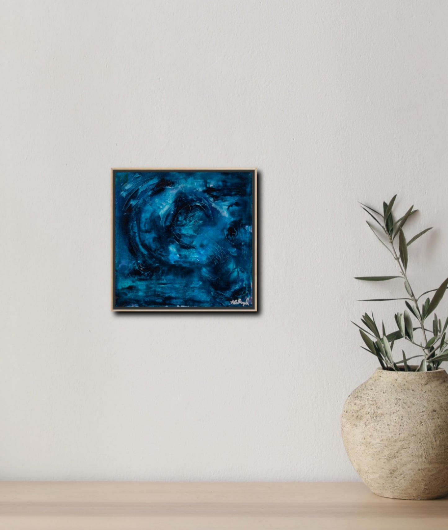 Through the Darkness - Fine Art Print on Canvas
