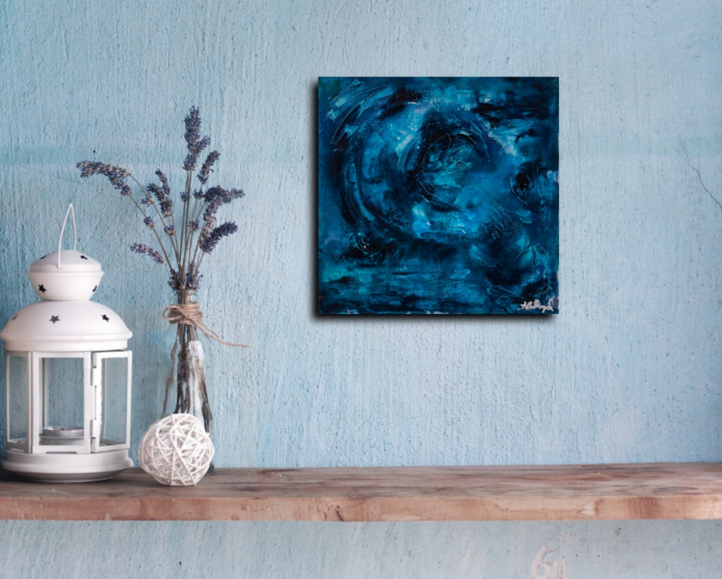 Through the Darkness - Fine Art Print on Canvas