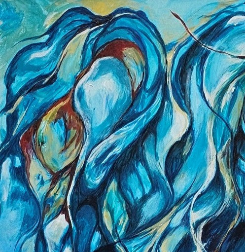 When Nature is Left Alone to Thrive - Original Painting by Alison Boothroyd