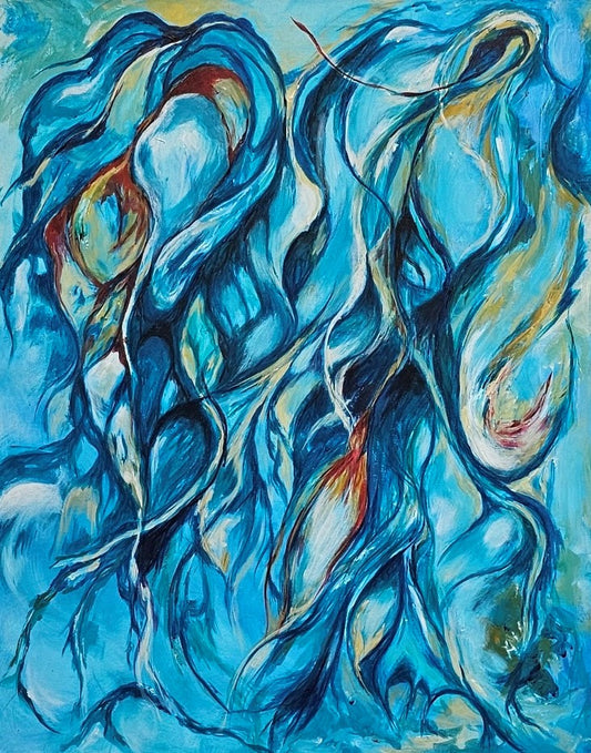Expressive painting, Alison Boothroyd