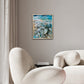 Atmospheric soothing abstract paintings, Alison Boothroyd