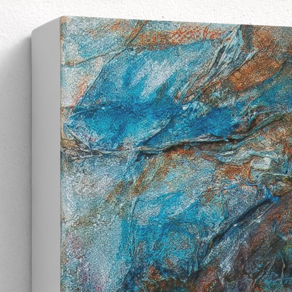 Nature's Tapestry A Study in Texture - Fine Art Print on Canvas