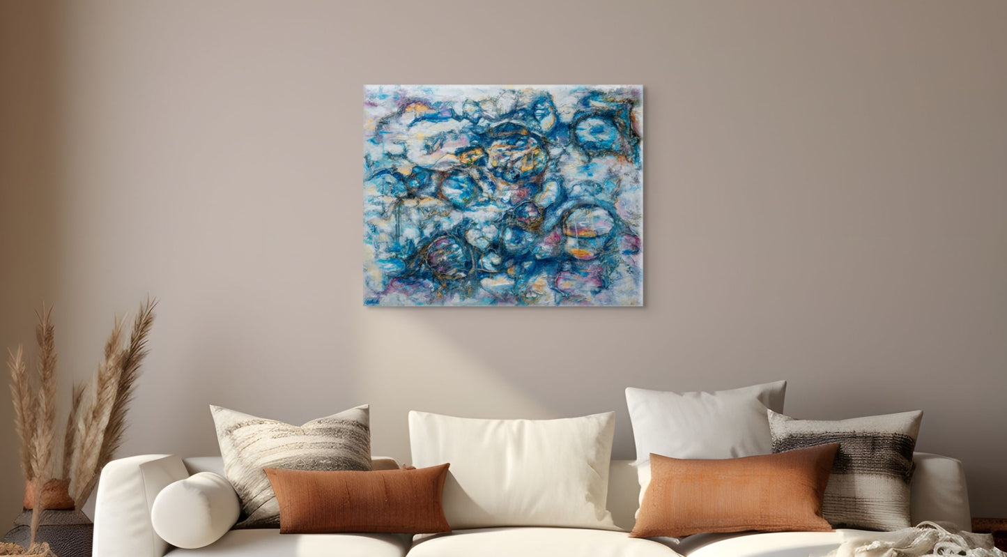 Vathi - Fine Art Print on Canvas